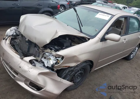 2004 Toyota Corolla Le из США, поврежденный, VIN 2T1BR38E94C215548